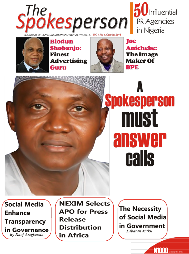 ‘Why We Introduced The Spokesperson Magazine’