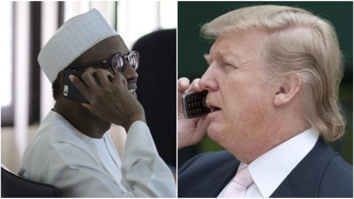 Muhammadu Buhari, Donald Trump