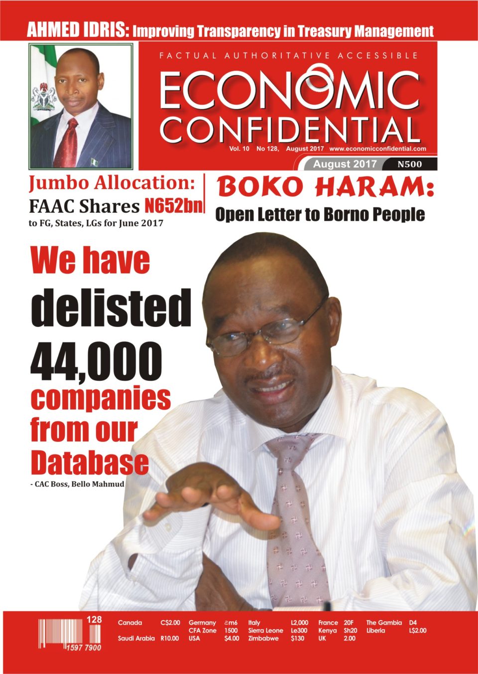 We have delisted 44,000 companies from CAC Database- CAC Boss, Bello Mahmud