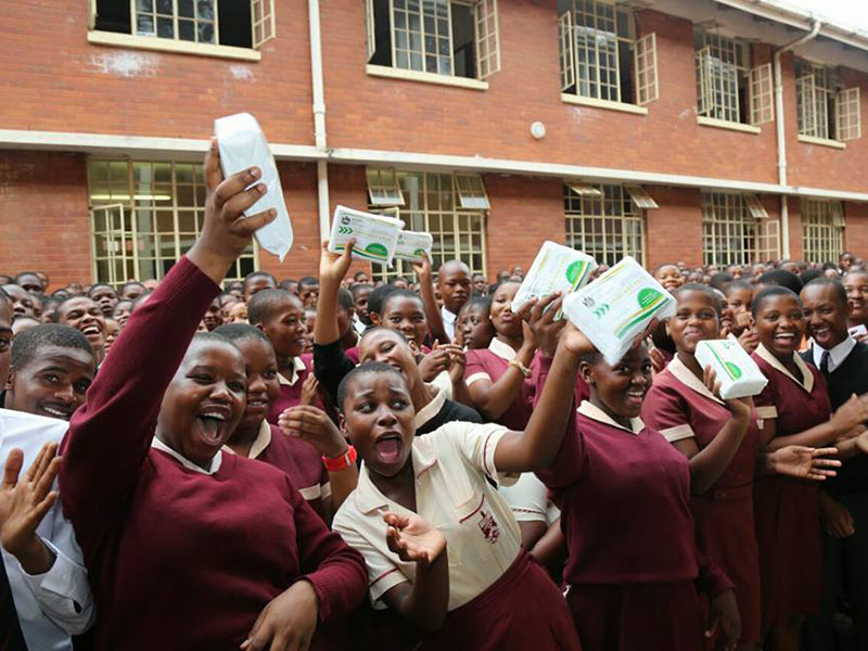 Day of the Girl-child: Group donates sanitary pads, books to school girls