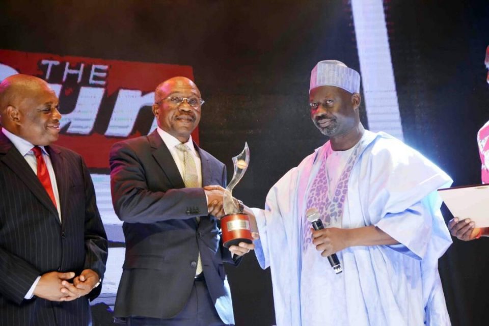 Emefiele Bags The SUN Award for Public Service