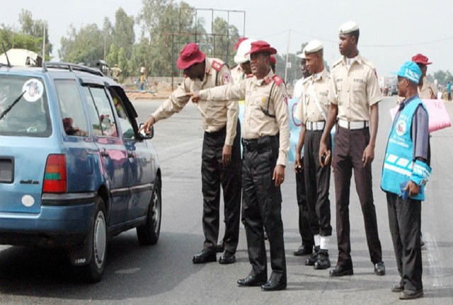 FRSC officials on duty
