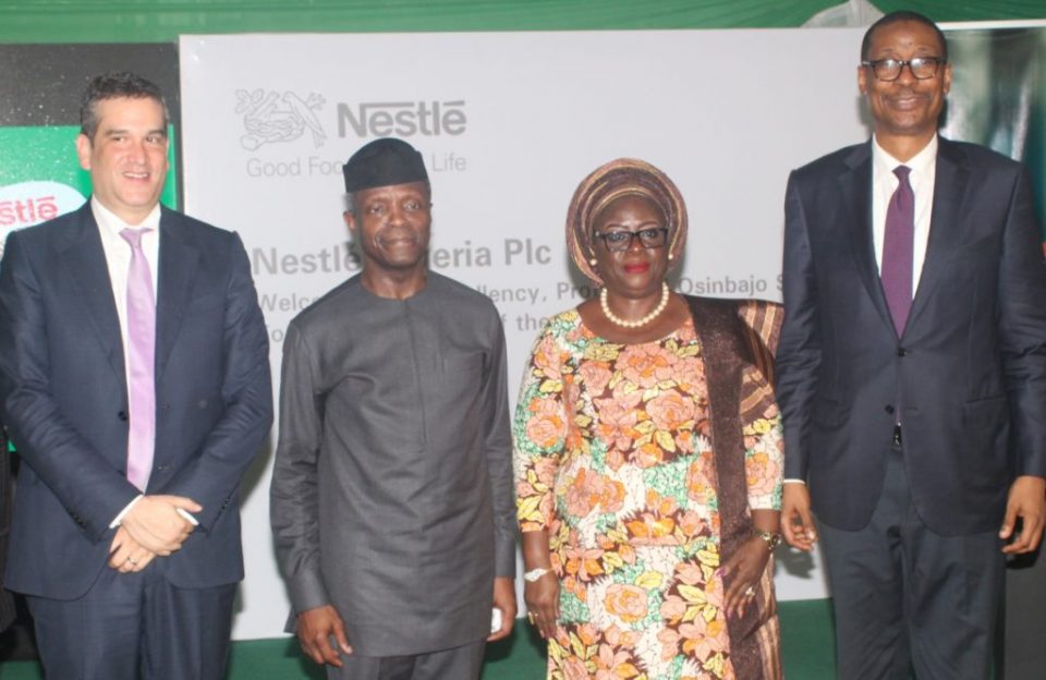 Osinbajo inaugurates Milo’s N4.1bn factory