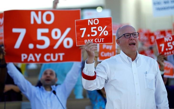UN Staff On Strike Over Pay Cut