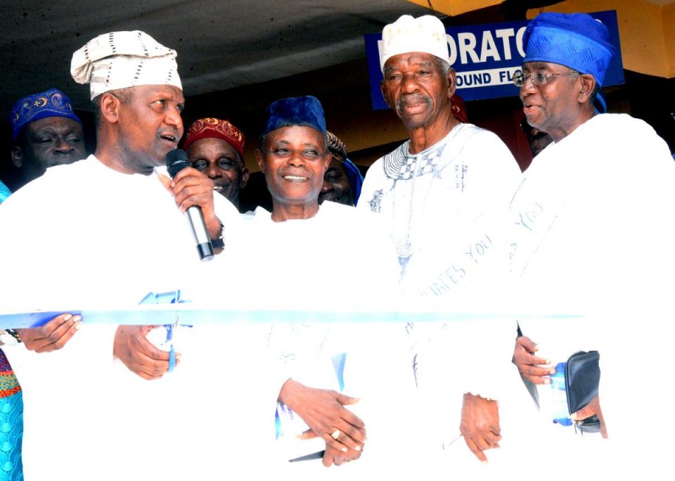 Dangote Foundation Donates School Complex Worth N120m