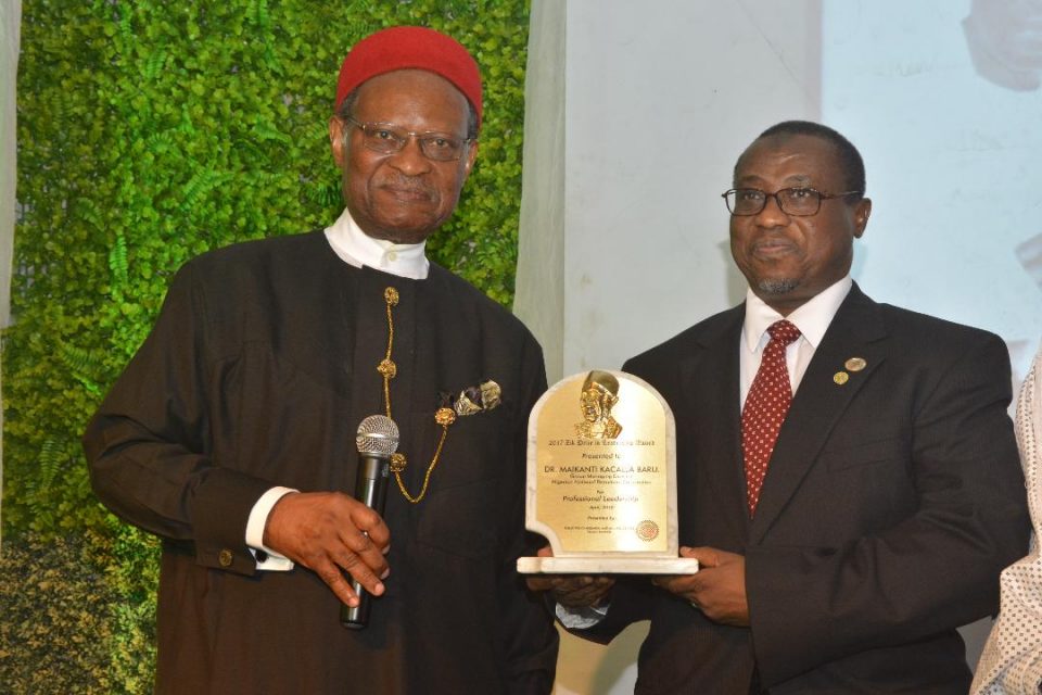Baru Bags Zik Prize for Professional Leadership