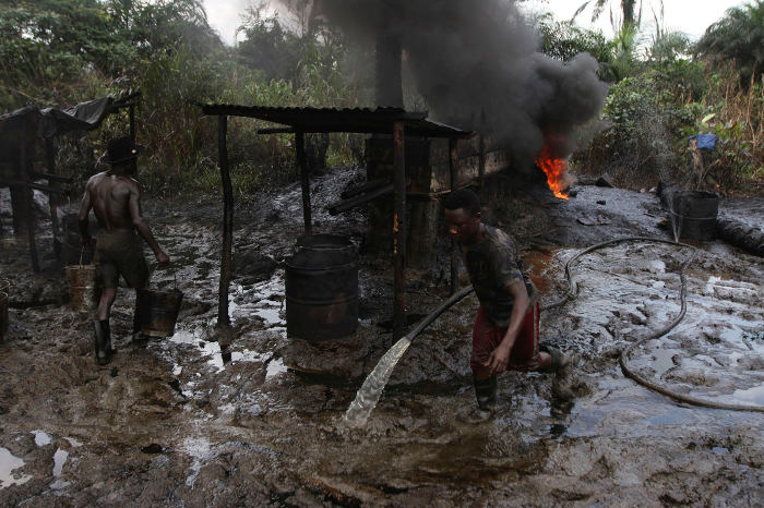Illegal Refineries: Security Operatives, Hoodlums Exchange Gunfire in Rivers