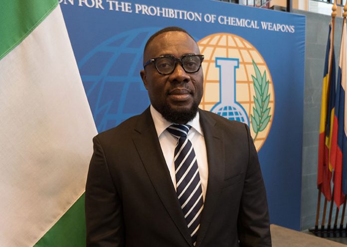 Nigerian Ambassador to the Netherlands Oji Ngofa