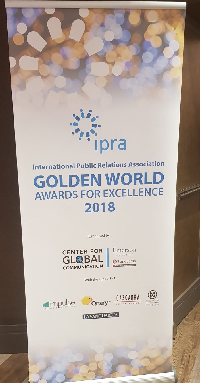 IPRA GWA PR Awards 2018 Barcelona IPRA GWA PR Awards 2018 Barcelona