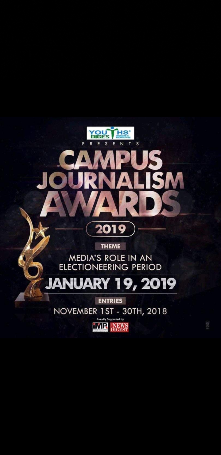 Youths Digest Seeks Entries For Campus Journalism Awards