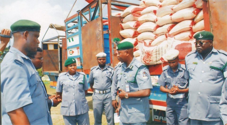 customs impounds foreign rice