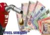 Fuel Subsidy