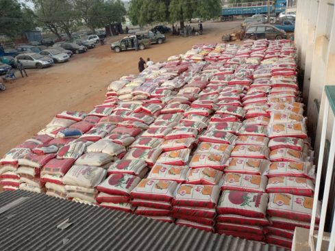 Smuggled Bags of Rice