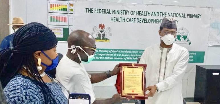 NPHCDA Boss Bags Award For Improving Primary Healthcare 