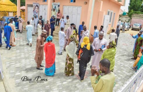 Participants during a break at PRNigeria Centre Kano