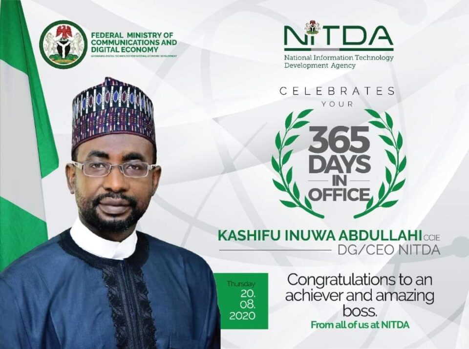 Kashifu Inuwa Abdullahi, The Troubleshooter at NITDA