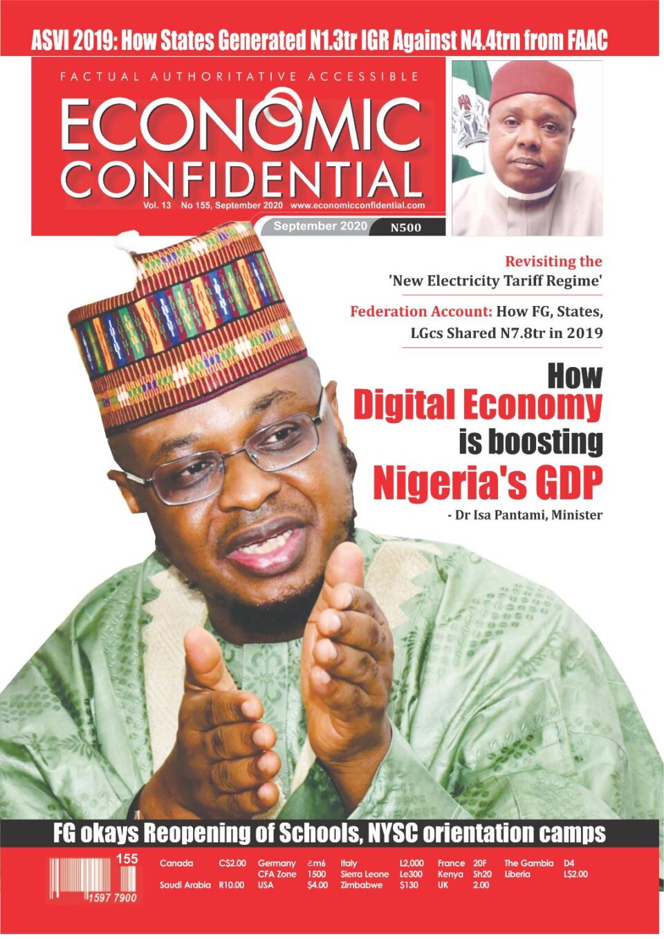 Economic Confidential Cover