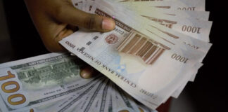 Dollar Against Naira