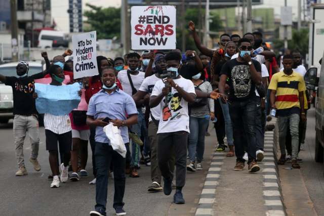 #EndSARS Protesters