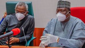 Femi Gbajabiamila and Ahmed Lawan