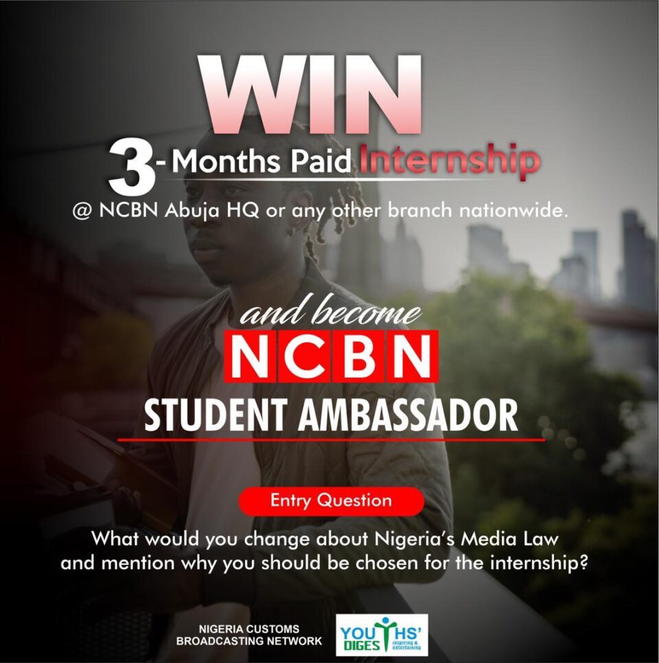 NCBN, Youths Digest Unveil Paid Internship, Ambassadorial Offer For Students