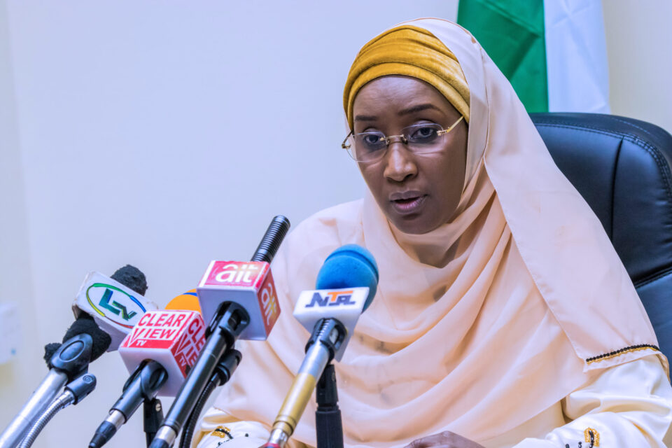 Former Minister of Humanitarian Affairs, Disaster Management and Social Development, Sadiya Umar Farouq