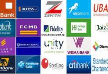 Nigerian Banks, Commercial Banks, Money Deposit Banks