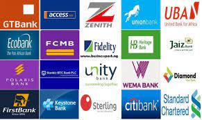 Nigerian Banks, Commercial Banks, Money Deposit Banks