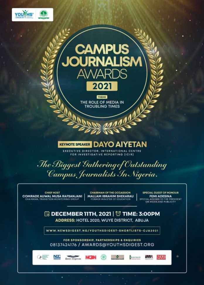 Campus Journalism Awards 2021