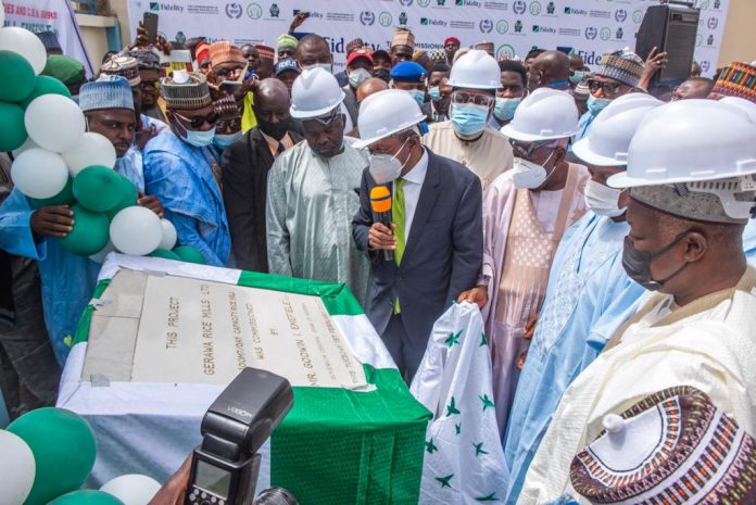 Godwin Emefiele Inaugurates Garewa Rice Mill Godwin Emefiele Inaugurates Garewa Rice Mill
