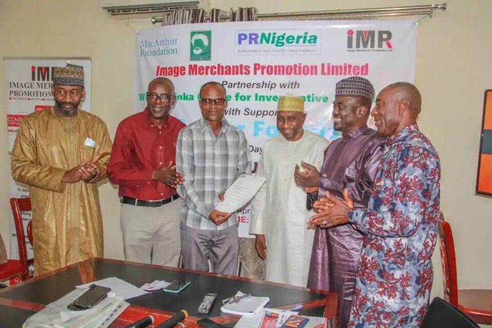 Guests and participants at PRNigeria Media Workshop on Humanitarian Journalism in Abuja