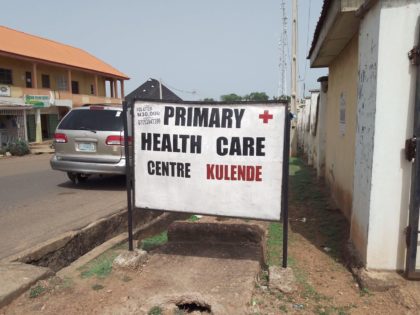 Primary Health Centre Kulende