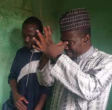 YAShuaib At The Burial Site Of Imam Agaka