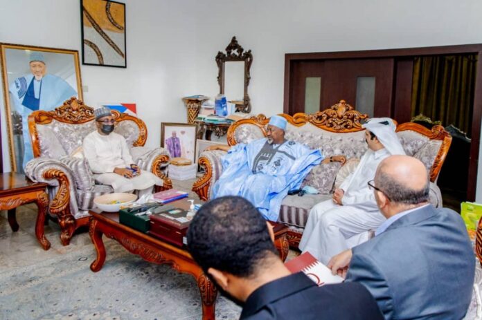 Kashifu Inuwa Abdullahi meetings with the Qatar Charity