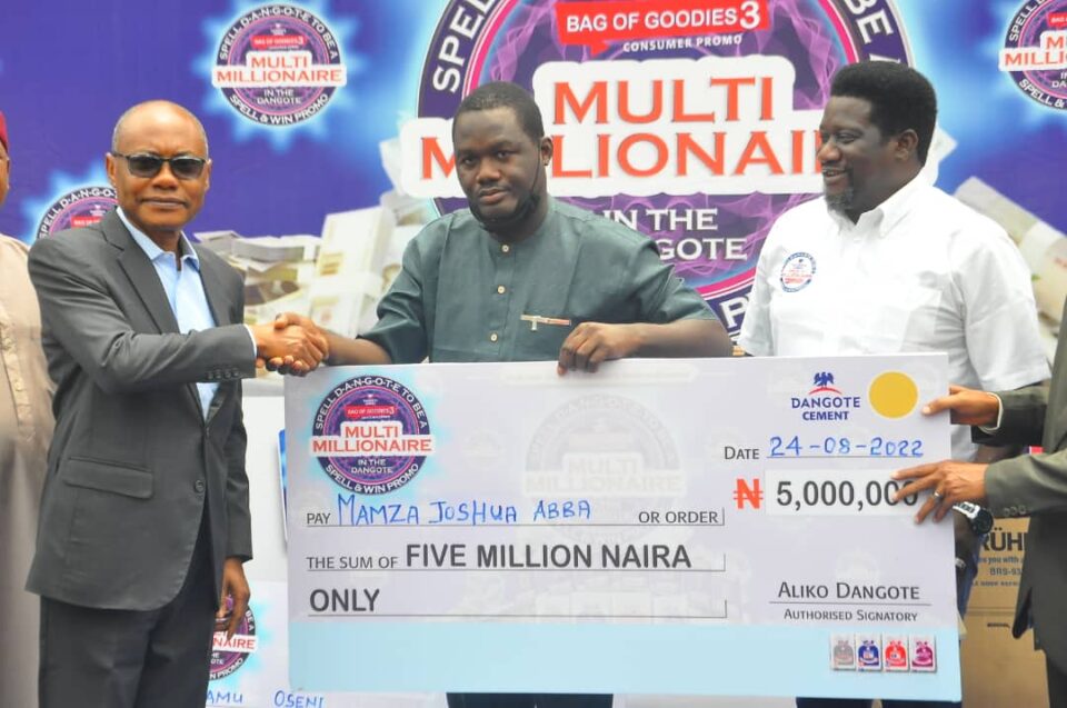 Bachelor Wins N5m in Dangote Cement Promo<br />
<b>Deprecated</b>: strip_tags(): Passing null to parameter #1 ($string) of type string is deprecated in <b>/var/www/vhosts/economicconfidential.com/httpdocs/wp-content/themes/Newspaper/loop-single.php</b> on line <b>60</b><br />
Bachelor Wins N5m in Dangote Cement Promo