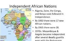 Independent African Nations