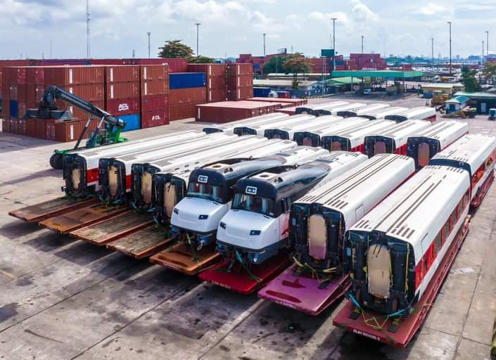 Metropolitan Trains for the Lagos Red Line Project.