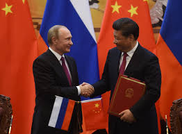 Russian President Vladimir Putin And President of China Xi Jinping