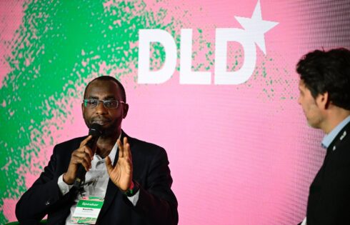 Malam Inuwa Kashifu Speaking at the Annual Digital Life Design conference in Munich, Germany