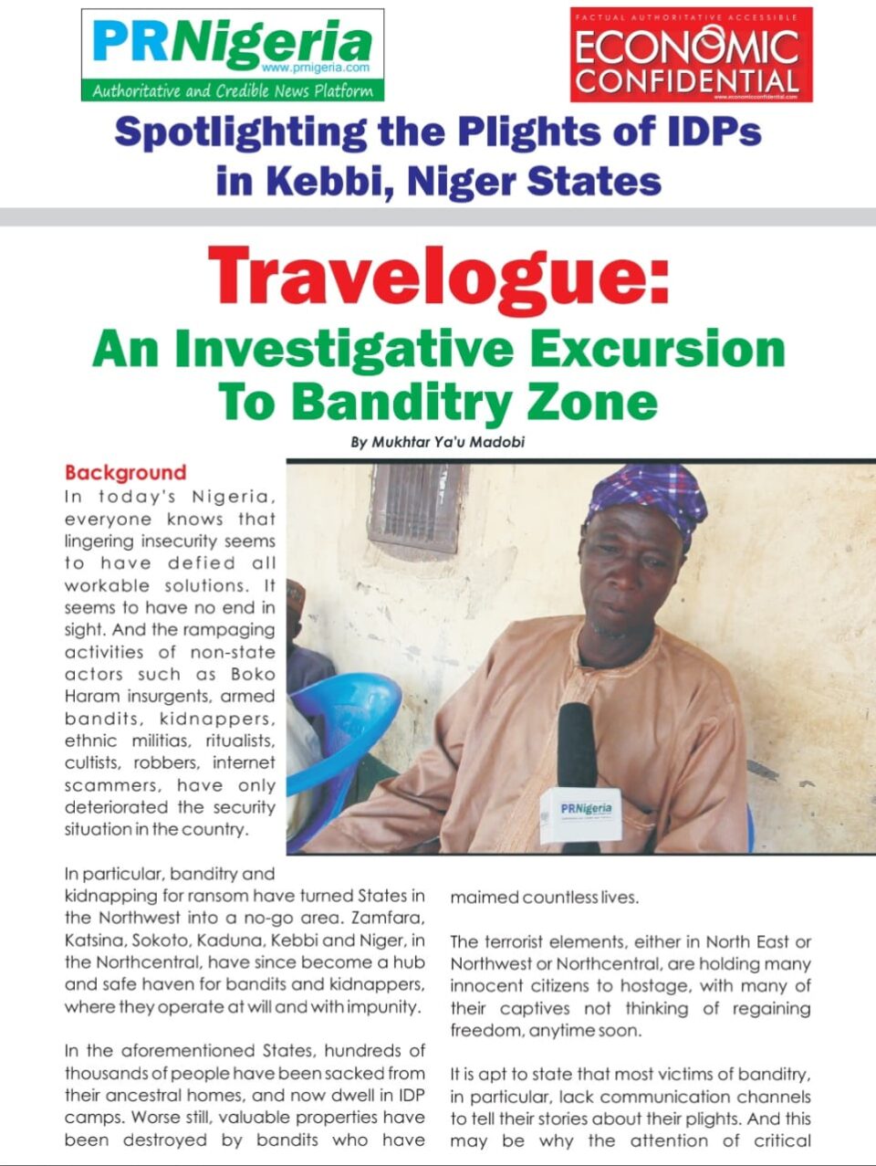 E-Magazine: Spotlighting the Plight of IDPs in Kebbi, Niger States