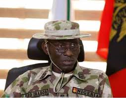 The Chief of Defence Staff, CDS, General Lucky Irabor