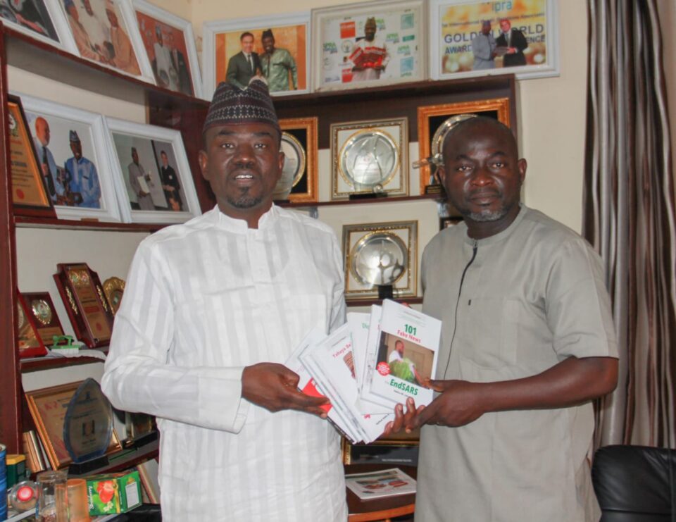 Malam Yushau Shuaib and Dr Anthony Ogande