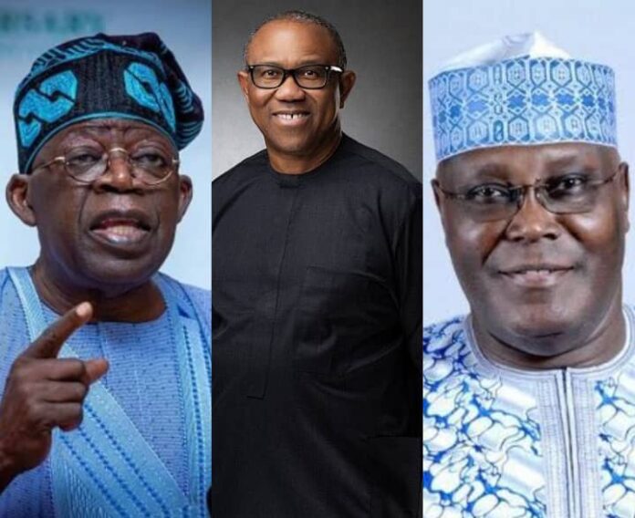 Tinubu, Obi, Atiku