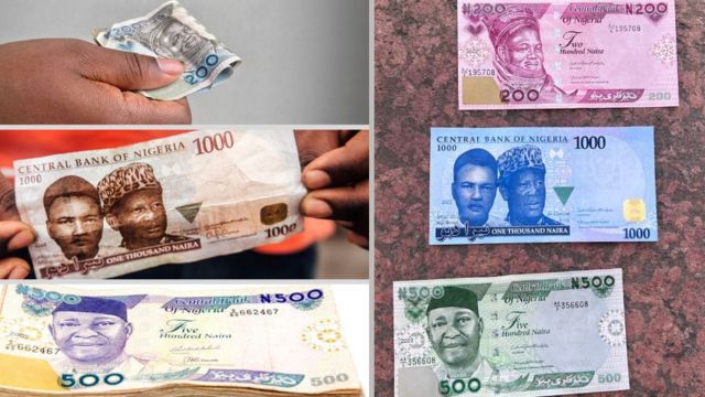 Old And New Naira Notes