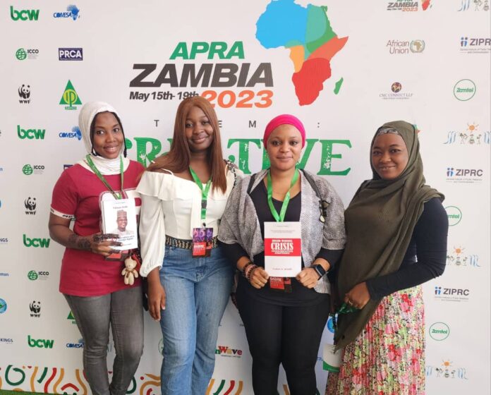 IMPR Ladies in Zambia for the Award