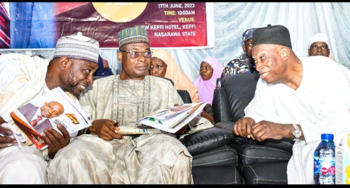 Prof. Maiwalima Haruna and Sen. Abdullahi Adamu