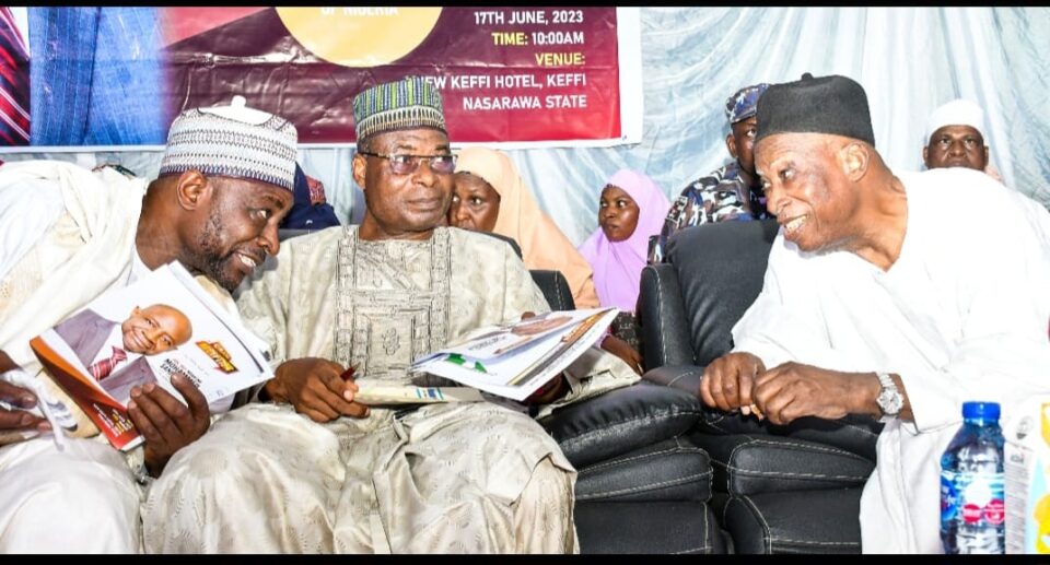 Prof. Maiwalima Haruna and Sen. Abdullahi Adamu