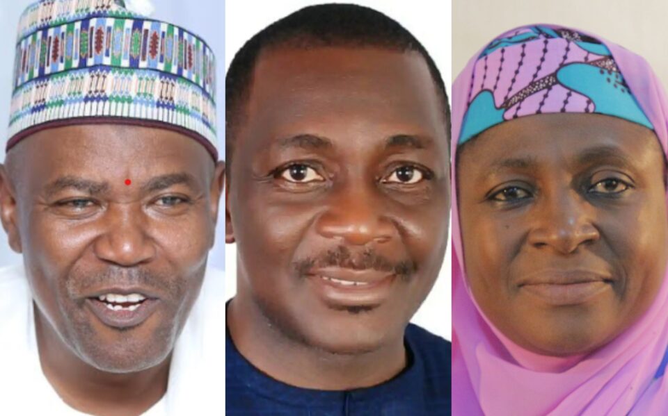 Prof Umar Pate, Emma Dandaura, Saudat Abdulbaqi