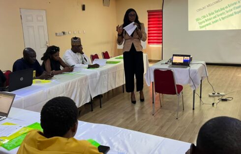 CISLAC 's Workshop in Keffi, Nasarawa State