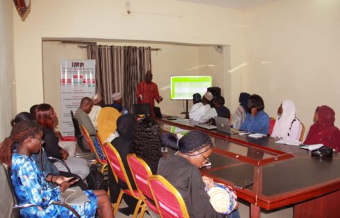 IMPR Staff During The Media Review